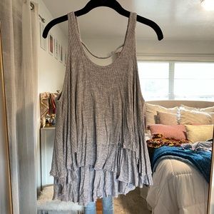 Gray Tank Top